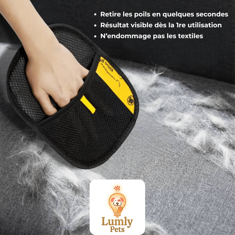 Gantiwouf™ -  Gant Anti-Poils Réutilisable & Écologique